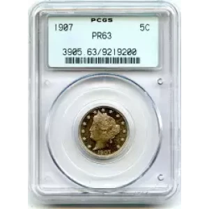 Nickel Five Cent Pieces-Liberty Head 1883-1913 (3)