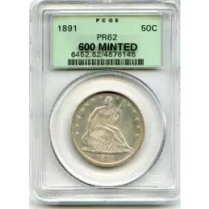 Half Dollars---Liberty Seated 1839-1891 -Silver- 0.5 Dollar (3)