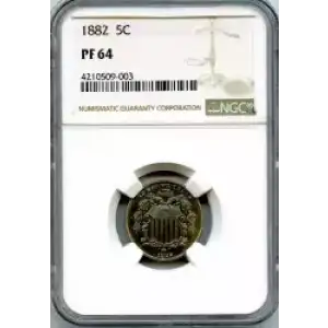 Nickel Five Cent Pieces-Shield 1866-1883 (3)