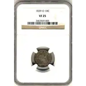 Half Dimes---Liberty Seated 1837-1873-Silver- 0.5 Dime (3)