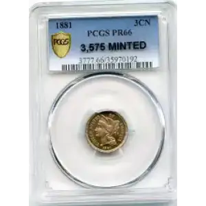 Nickel Three Cent Pieces 1865-1889 (3)