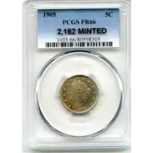 Nickel Five Cent Pieces-Liberty Head 1883-1913 (3)