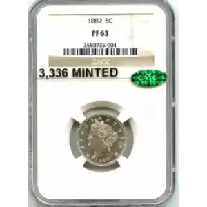 Nickel Five Cent Pieces-Liberty Head 1883-1913 (3)