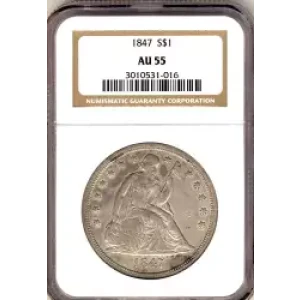 Dollars---Liberty Seated 1840-1873 -Silver- 1 Dollar (3)