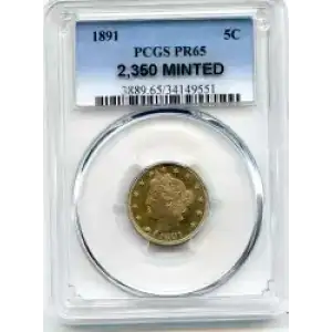 Nickel Five Cent Pieces-Liberty Head 1883-1913 (3)