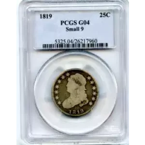 Quarter Dollars---Capped Bust (3)