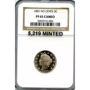 Nickel Five Cent Pieces-Liberty Head 1883-1913 (3)