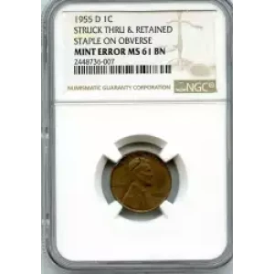 Small Cents-Lincoln, Wheat Ears Reverse 1909-1958 -Copper (3)