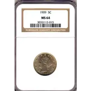 Nickel Five Cent Pieces-Liberty Head 1883-1913 (3)