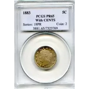 Nickel Five Cent Pieces-Liberty Head 1883-1913 (3)