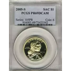 Sacagawea 2000-2017 - Brass Dollar (3)