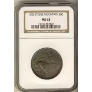 Classic Commemorative Silver--- Stone Mountain Memorial 1925 -Silver- 0.5 Dollar (3)