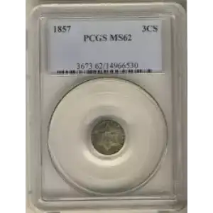 Silver Three Cent Pieces Trimes-1851-1873 (3)