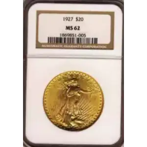 Double Eagles---Saint Gaudens 1907-1933 -Gold- 20 Dollar (3)