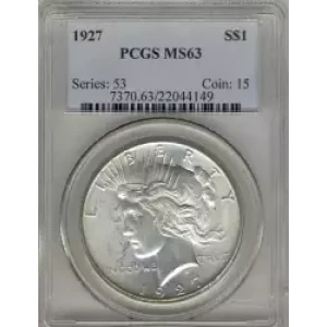 Peace Silver Dollar (3)