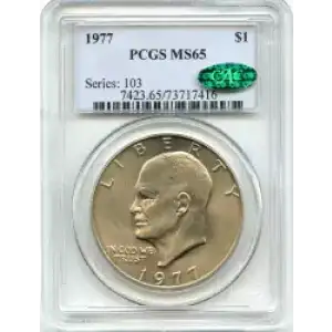 Dollars---Eisenhower 1971-1978 Copper-Nickel- 1 Dollar (3)