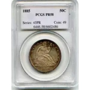 Half Dollars---Liberty Seated 1839-1891 -Silver- 0.5 Dollar (3)