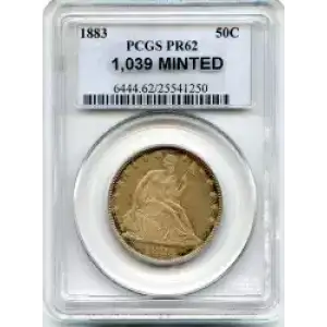 Half Dollars---Liberty Seated 1839-1891 -Silver- 0.5 Dollar (3)