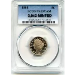 Nickel Five Cent Pieces-Liberty Head 1883-1913 (3)