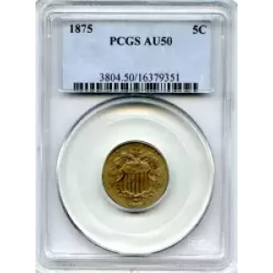 Nickel Five Cent Pieces-Shield 1866-1883 (3)