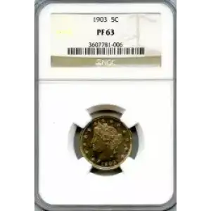 Nickel Five Cent Pieces-Liberty Head 1883-1913 (3)