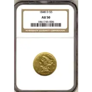 Half Eagles---Liberty Head 1839-1908 -Gold- 5 Dollar (3)