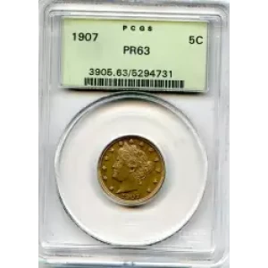 Nickel Five Cent Pieces-Liberty Head 1883-1913 (3)