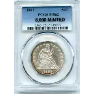 Half Dollars---Liberty Seated 1839-1891 -Silver- 0.5 Dollar (3)