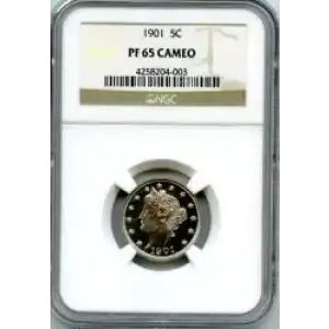 Nickel Five Cent Pieces-Liberty Head 1883-1913 (3)