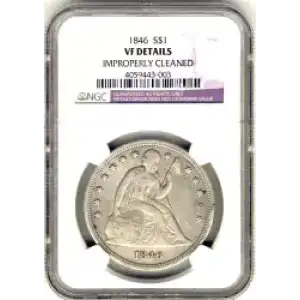 Dollars---Liberty Seated 1840-1873 -Silver- 1 Dollar (3)