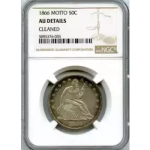 Half Dollars---Liberty Seated 1839-1891 -Silver- 0.5 Dollar (3)