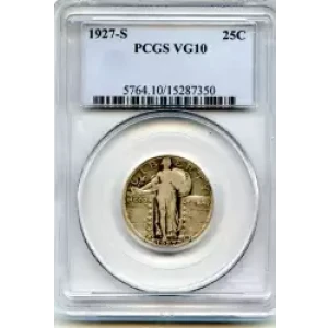 Quarter Dollars---Standing Liberty (3)