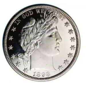 Half Dollars---Barber 1892-1915 -Silver- 0.5 Dollar (3)