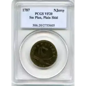 Post Colonial Issues -New Jersey-Coppers (3)