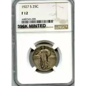 Quarter Dollars---Standing Liberty (3)