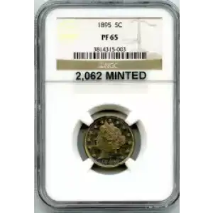 Nickel Five Cent Pieces-Liberty Head 1883-1913 (3)