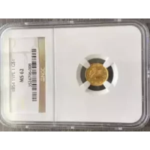 Gold Dollars---Liberty Head 1849-1854 -Gold- 1 Dollar (3)