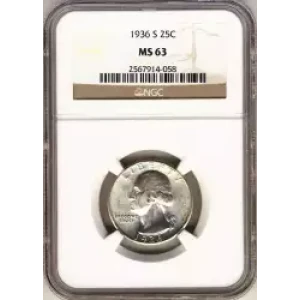 Quarter Dollars-Washington-Silver Coinage (3)