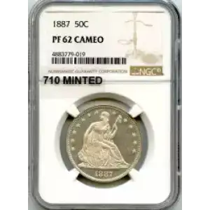 Half Dollars---Liberty Seated 1839-1891 -Silver- 0.5 Dollar (3)