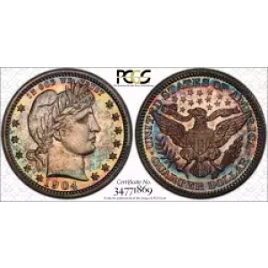 Quarter Dollars---Barber or Liberty Head (3)