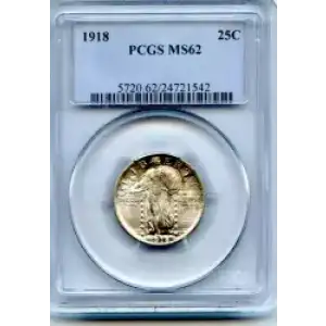 Quarter Dollars---Standing Liberty (3)