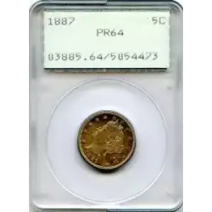 Nickel Five Cent Pieces-Liberty Head 1883-1913 (3)