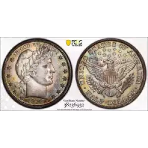 Half Dollars---Barber 1892-1915 -Silver- 0.5 Dollar (3)