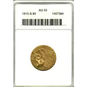 Half Eagles---Indian Head 1908-1929 -Gold- 5 Dollar (3)