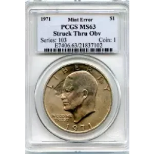 Dollars---Eisenhower 1971-1978 Copper-Nickel- 1 Dollar (3)