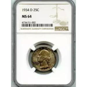 Quarter Dollars-Washington-Silver Coinage (3)