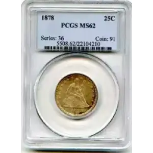 Liberty Seated Quarter Dollar (3)