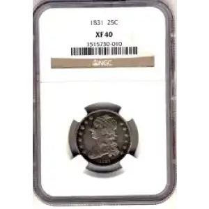 Quarter Dollars---Capped Bust (3)