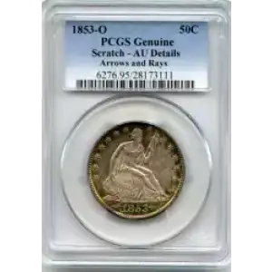 Half Dollars---Liberty Seated 1839-1891 -Silver- 0.5 Dollar (3)