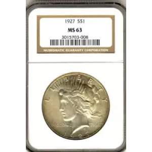 Peace Silver Dollar (3)